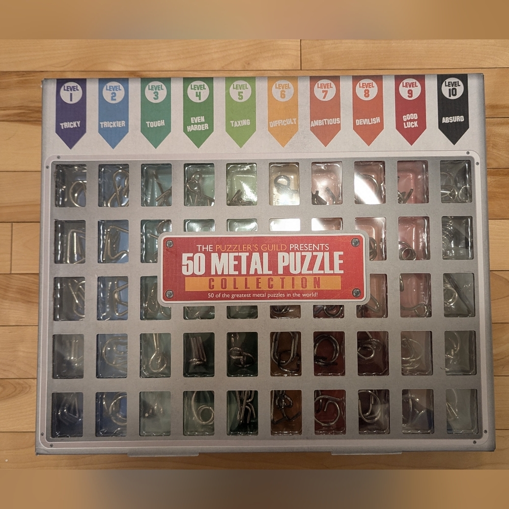 50 Metal Puzzle Set